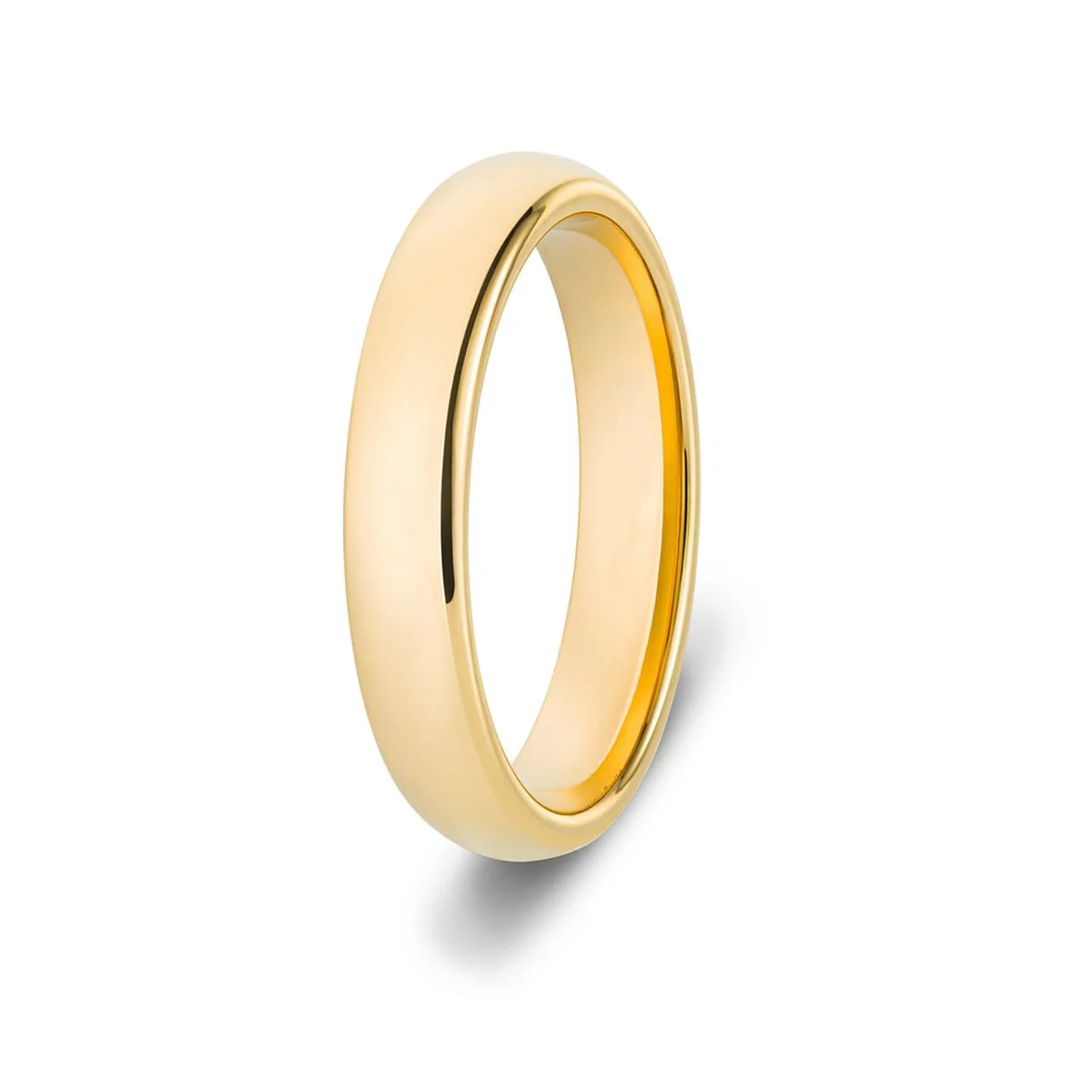 Classic Gold Tungsten Ring Set - Image 5