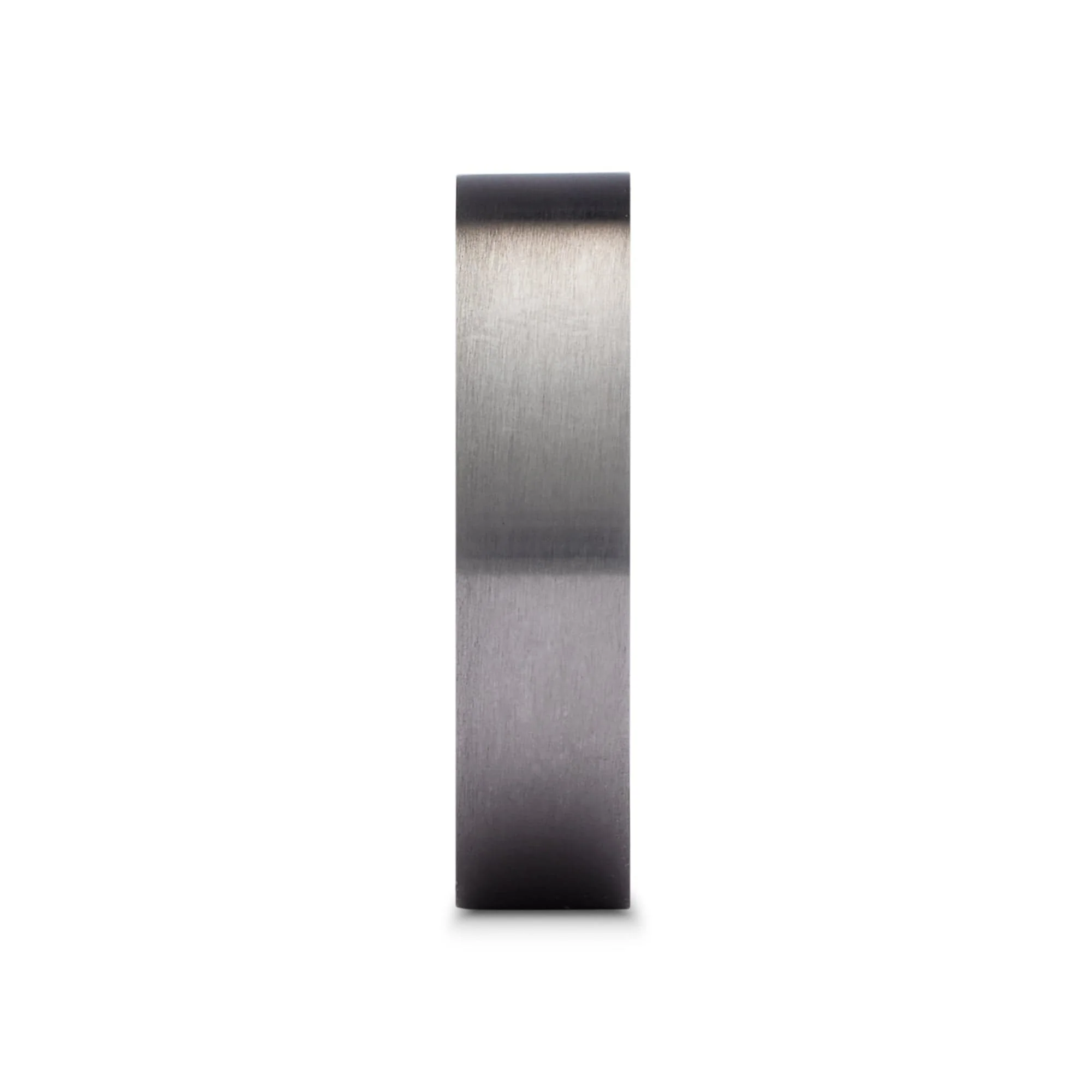 Men’s Brushed Tantalum Ring - Image 3