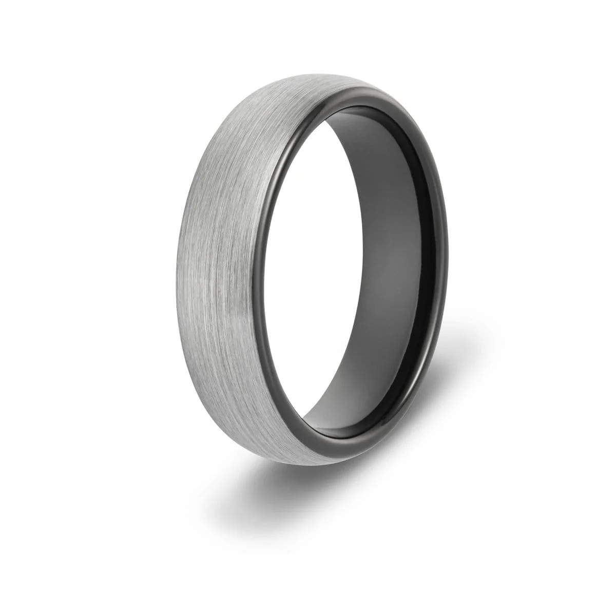 Men’s Brushed Tungsten Ring - Image 3