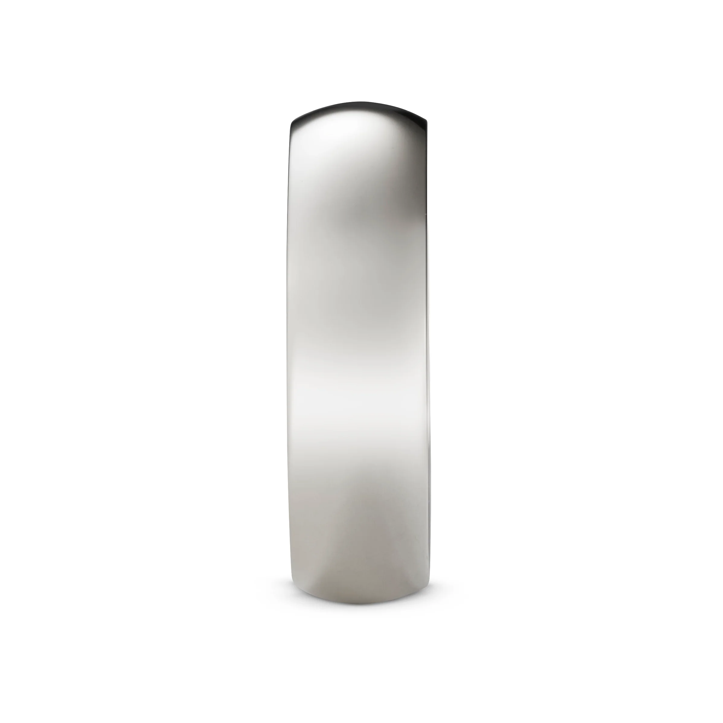 Men's Classic White Gold Ring - Image 4