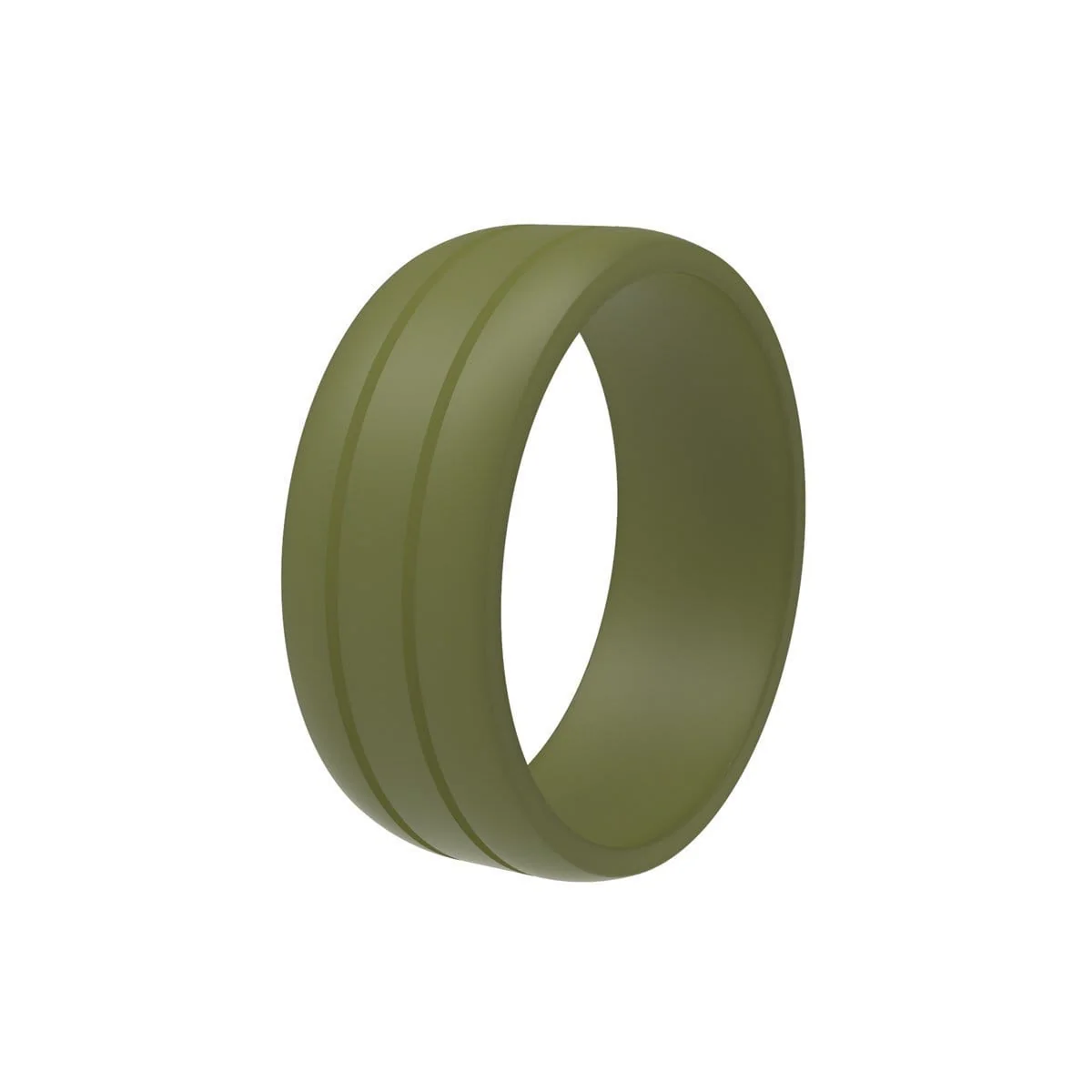 Men's Parallel Silicone Ring - Image 6
