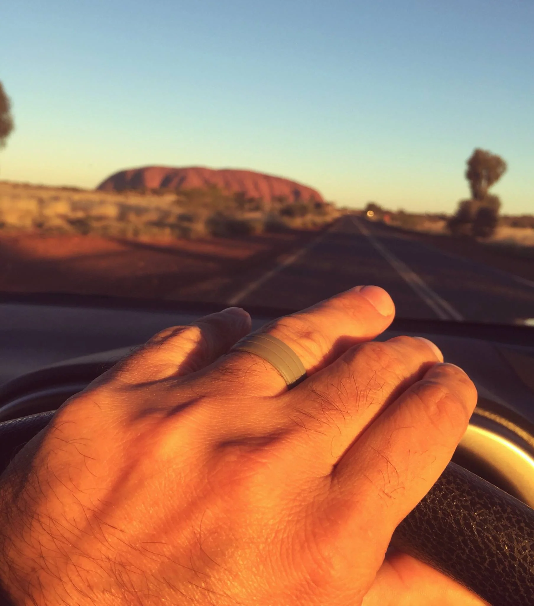 Men's Parallel Silicone Ring - Image 5
