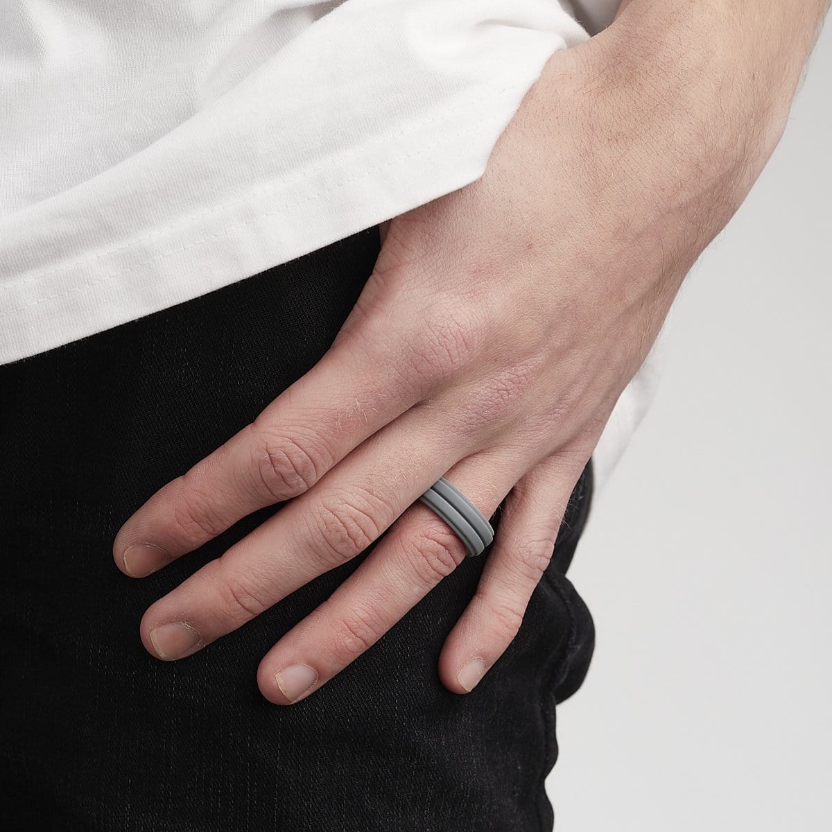 Men's Singletrack Silicone Ring - Image 5