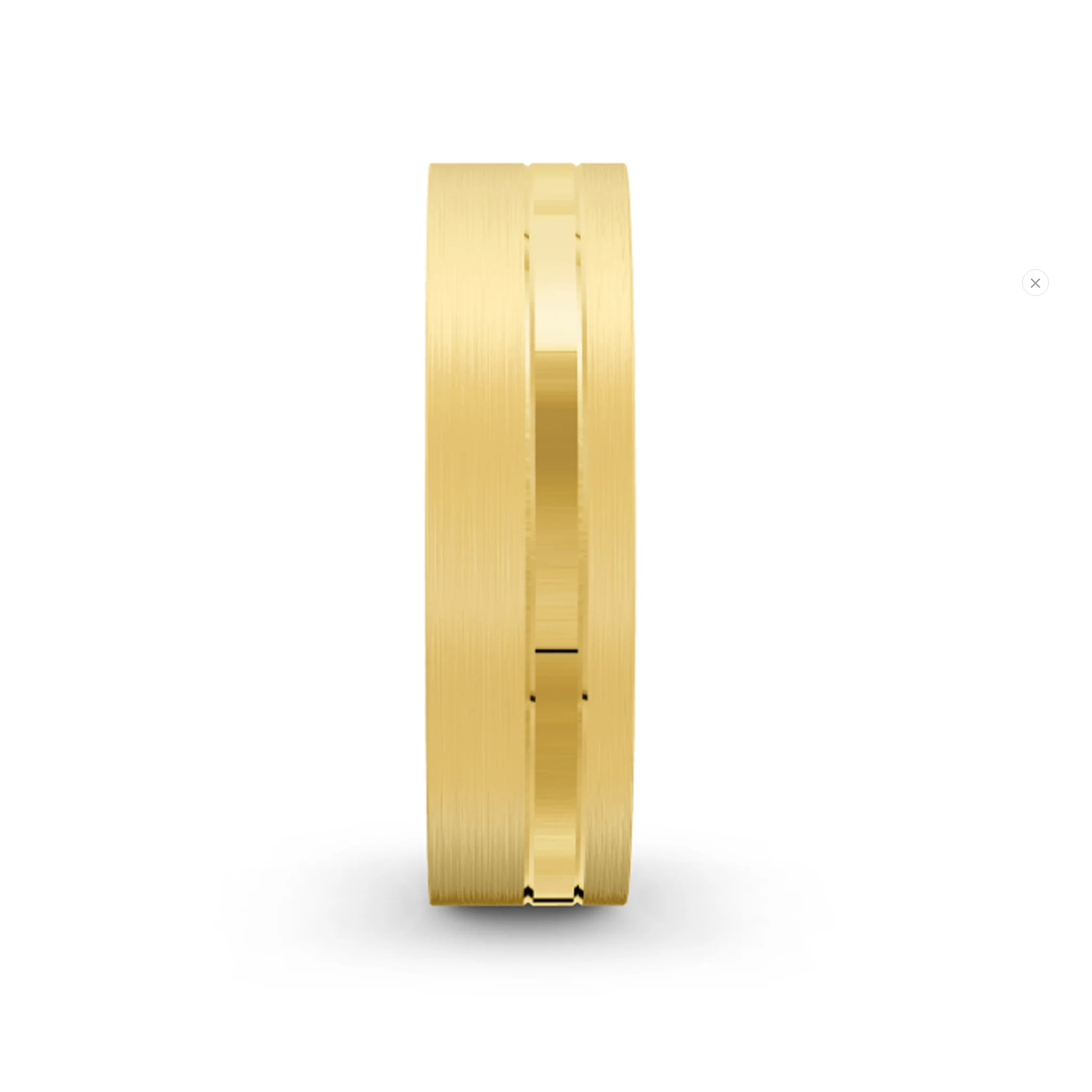 Men's Yellow Gold Accent Ring - Image 2