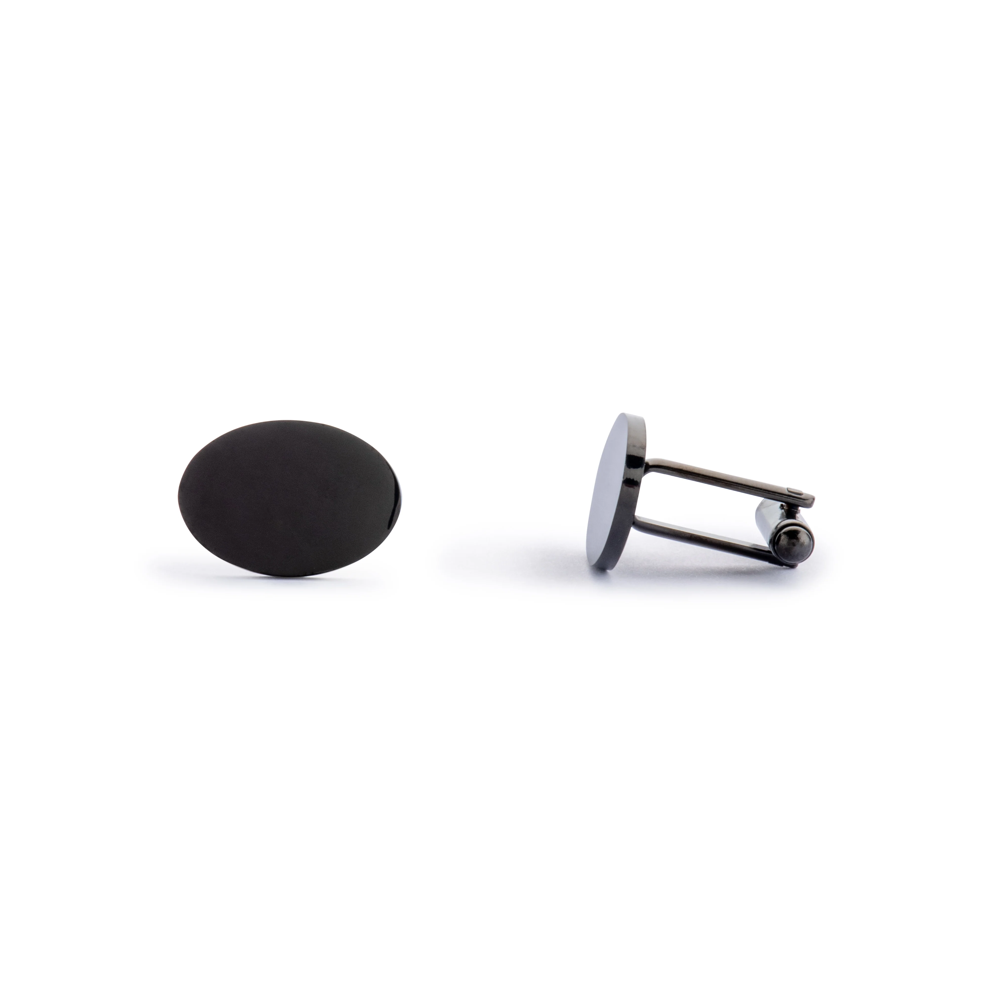 Oval Engravable Cufflinks - Image 6