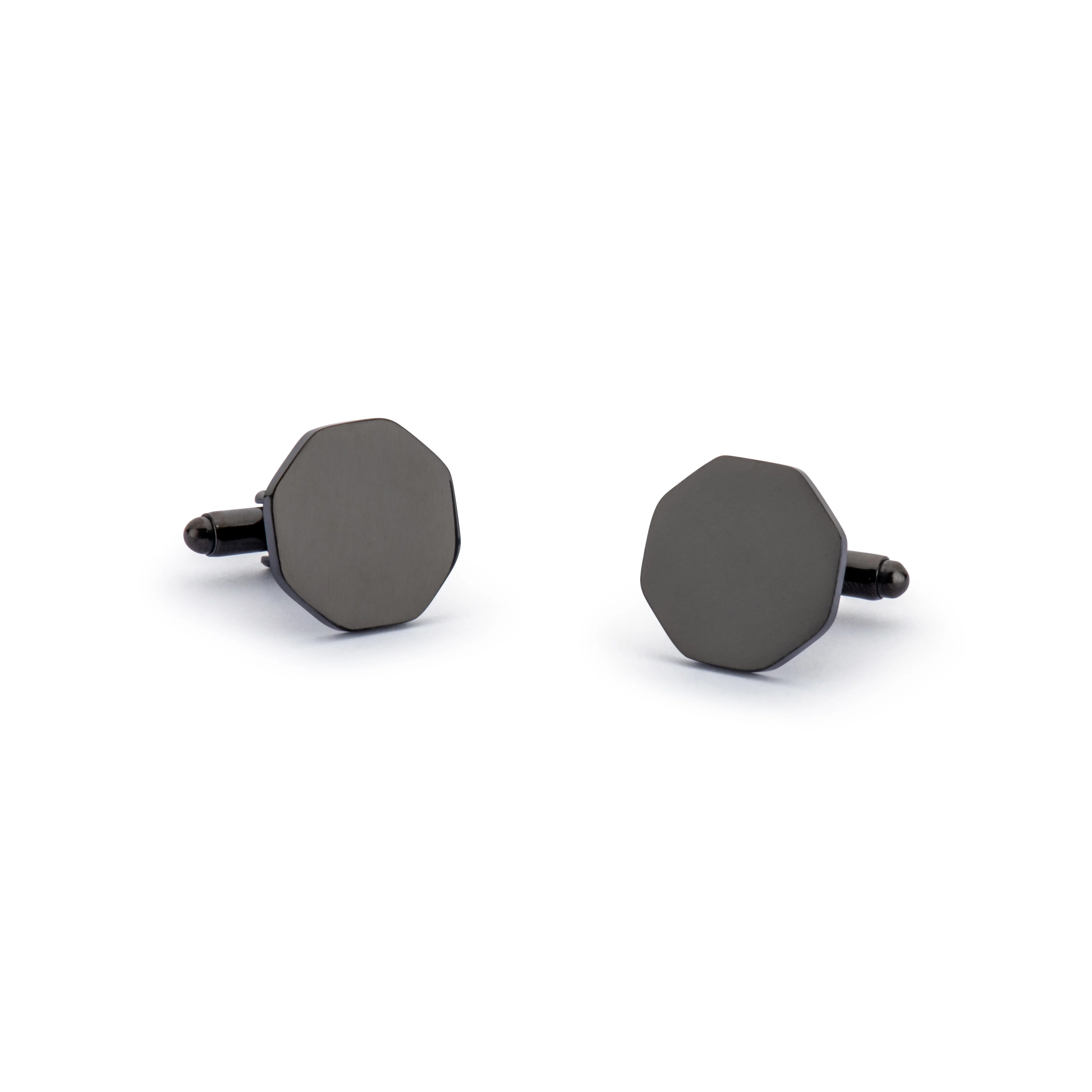 Polygon Engravable Cufflinks - Image 3