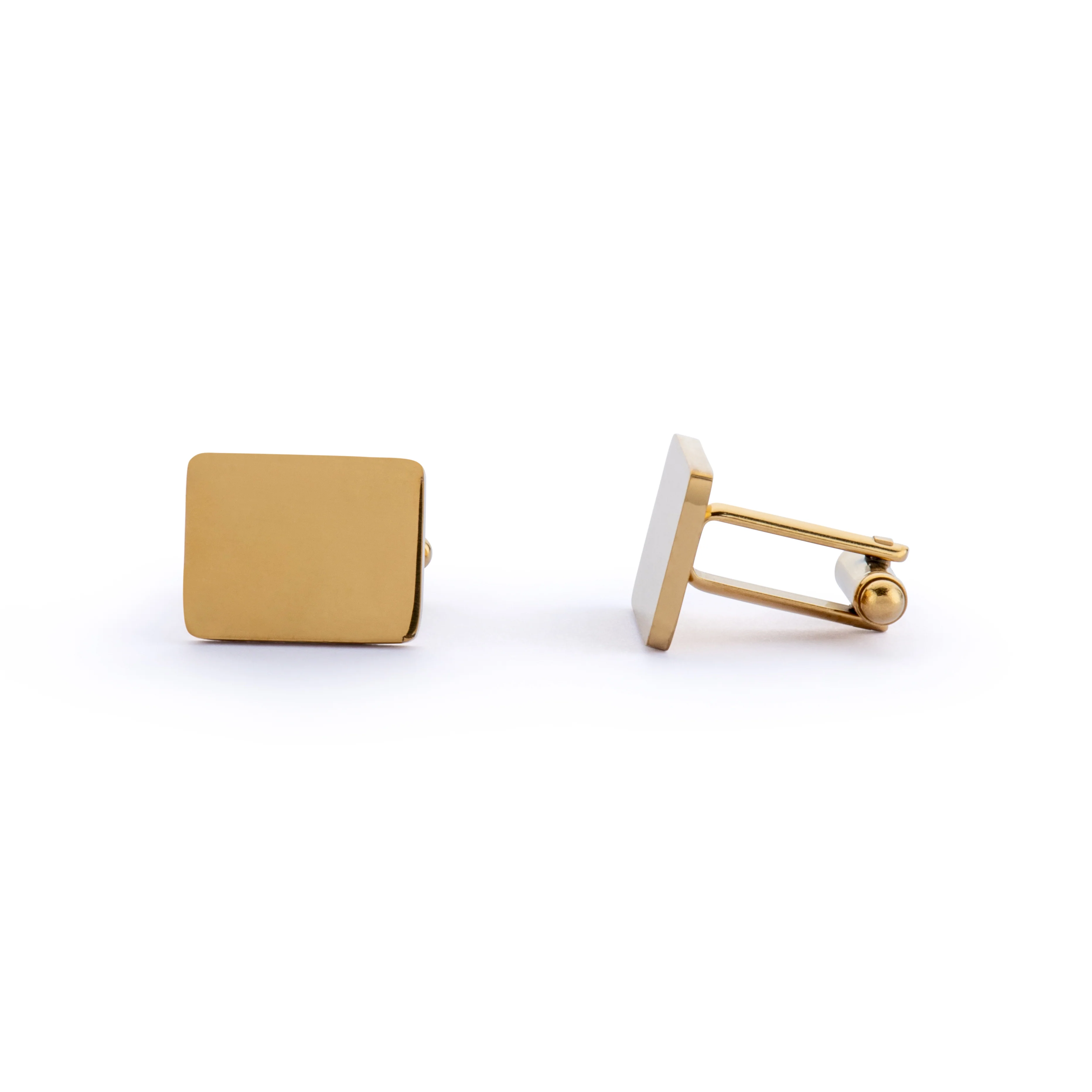 Rectangle Engravable Cufflinks - Image 4