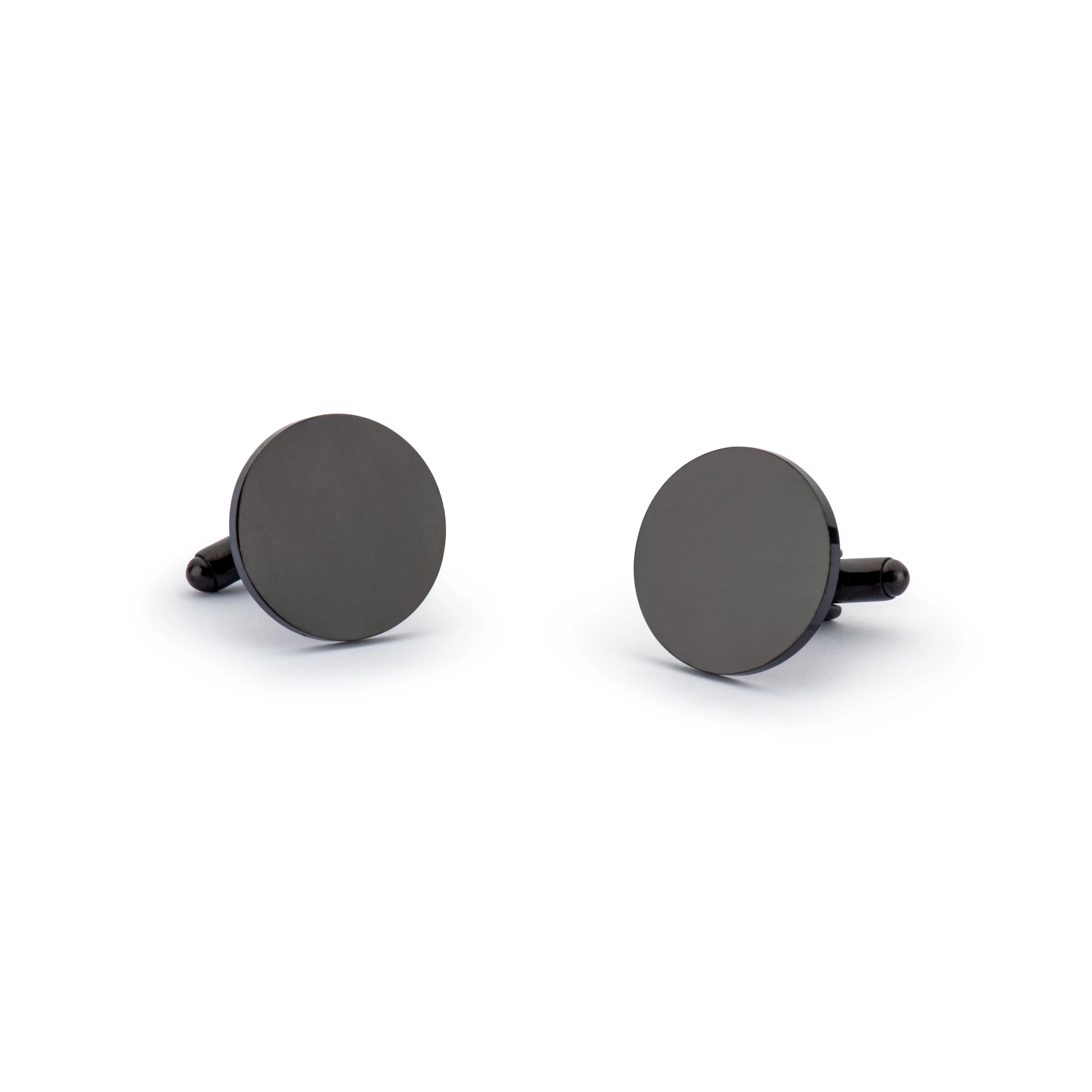 Round Engravable Cufflinks - Image 3
