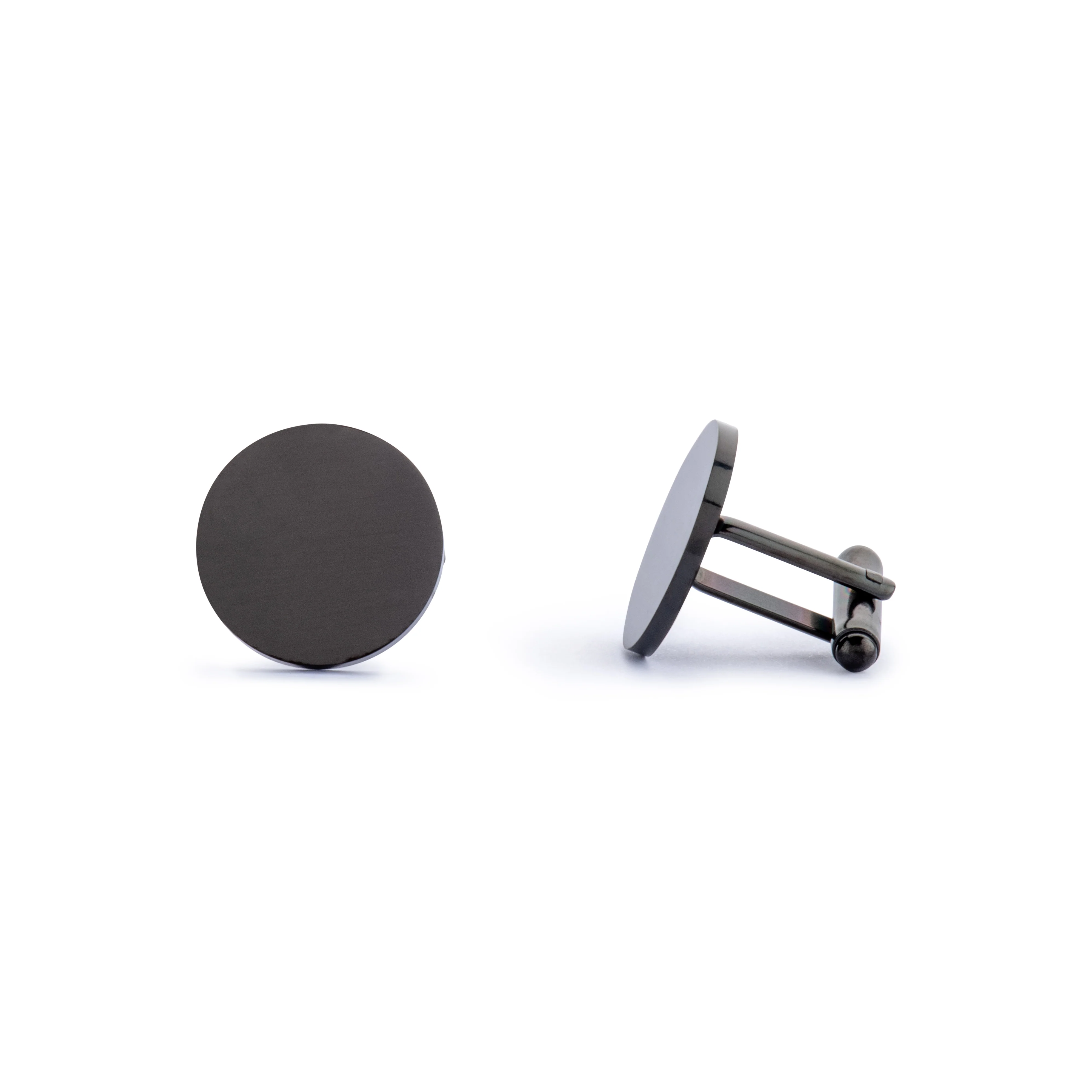 Round Engravable Cufflinks - Image 6
