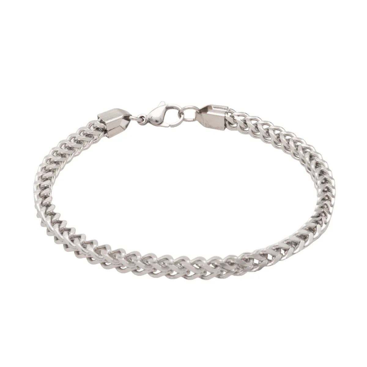 Silver Franco Chain Bracelet - Image 3