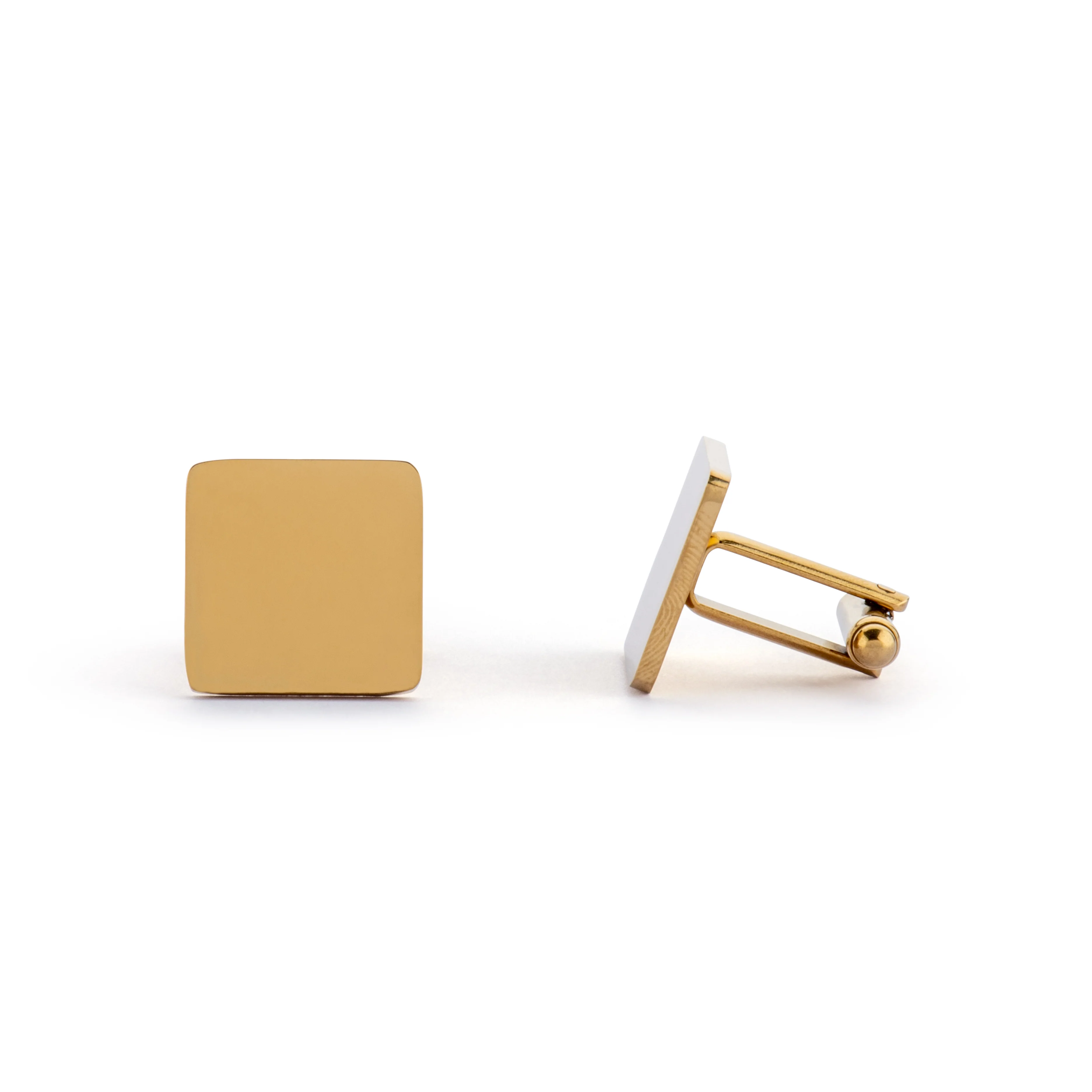 Square Engravable Cufflinks - Image 4