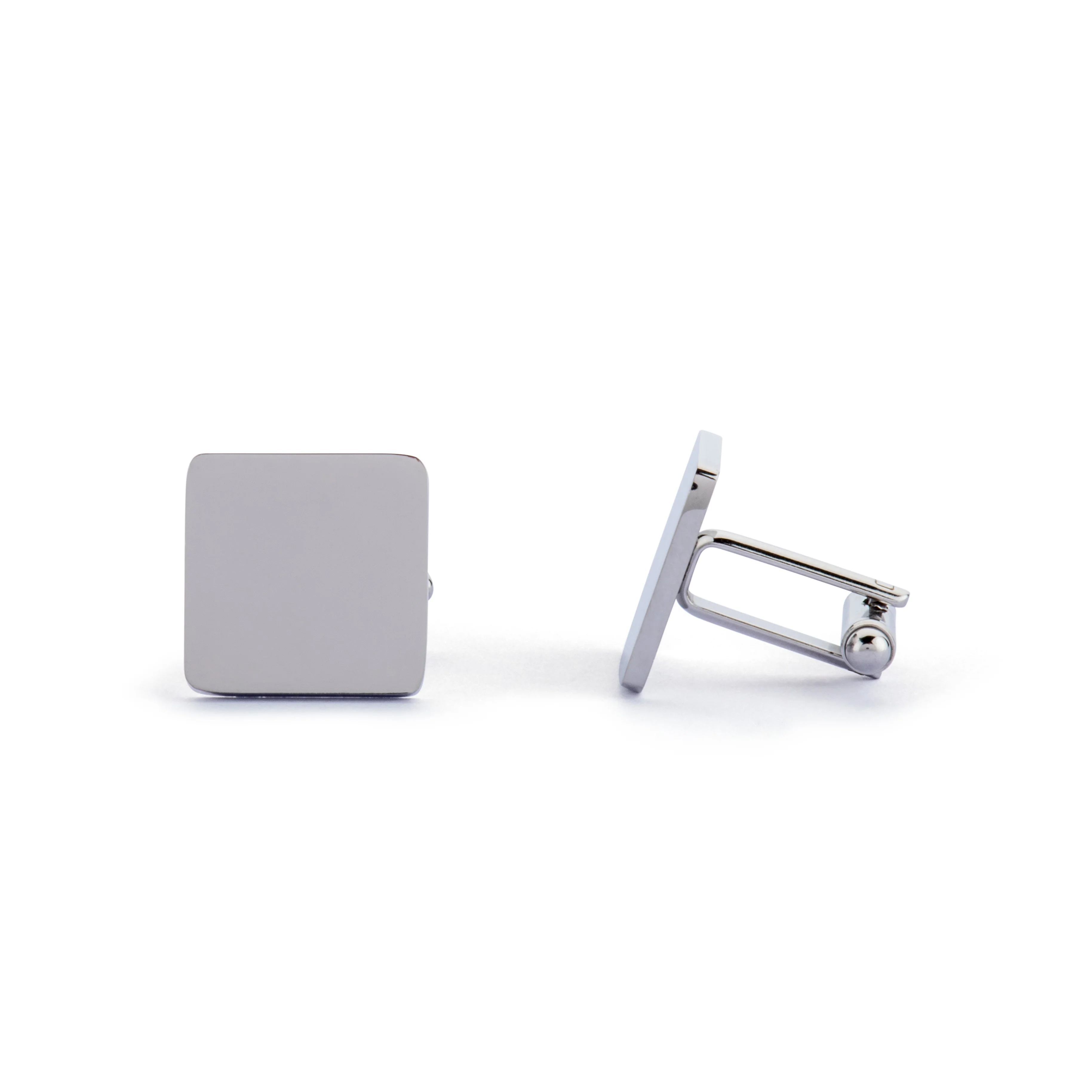 Square Engravable Cufflinks - Image 5