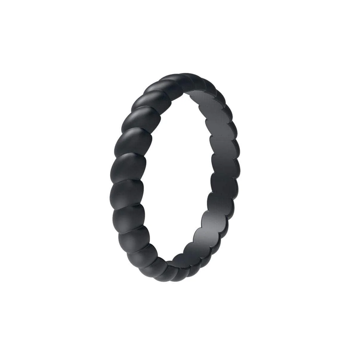 Women's Braided Silicone Ring - Image 3