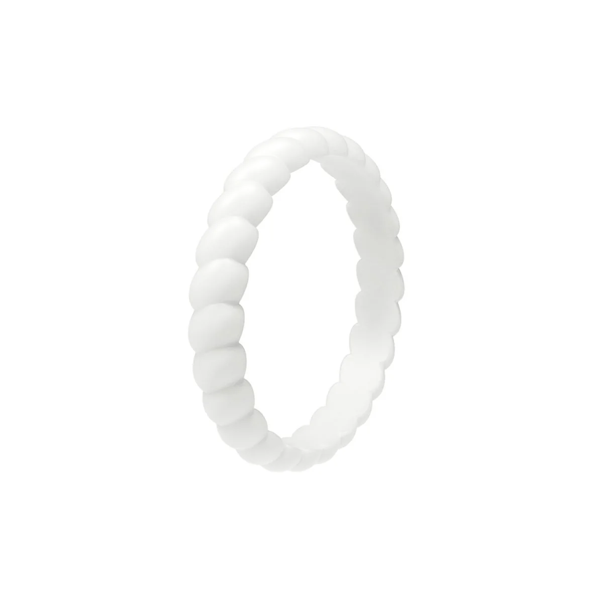 Women's Braided Silicone Ring - Image 4