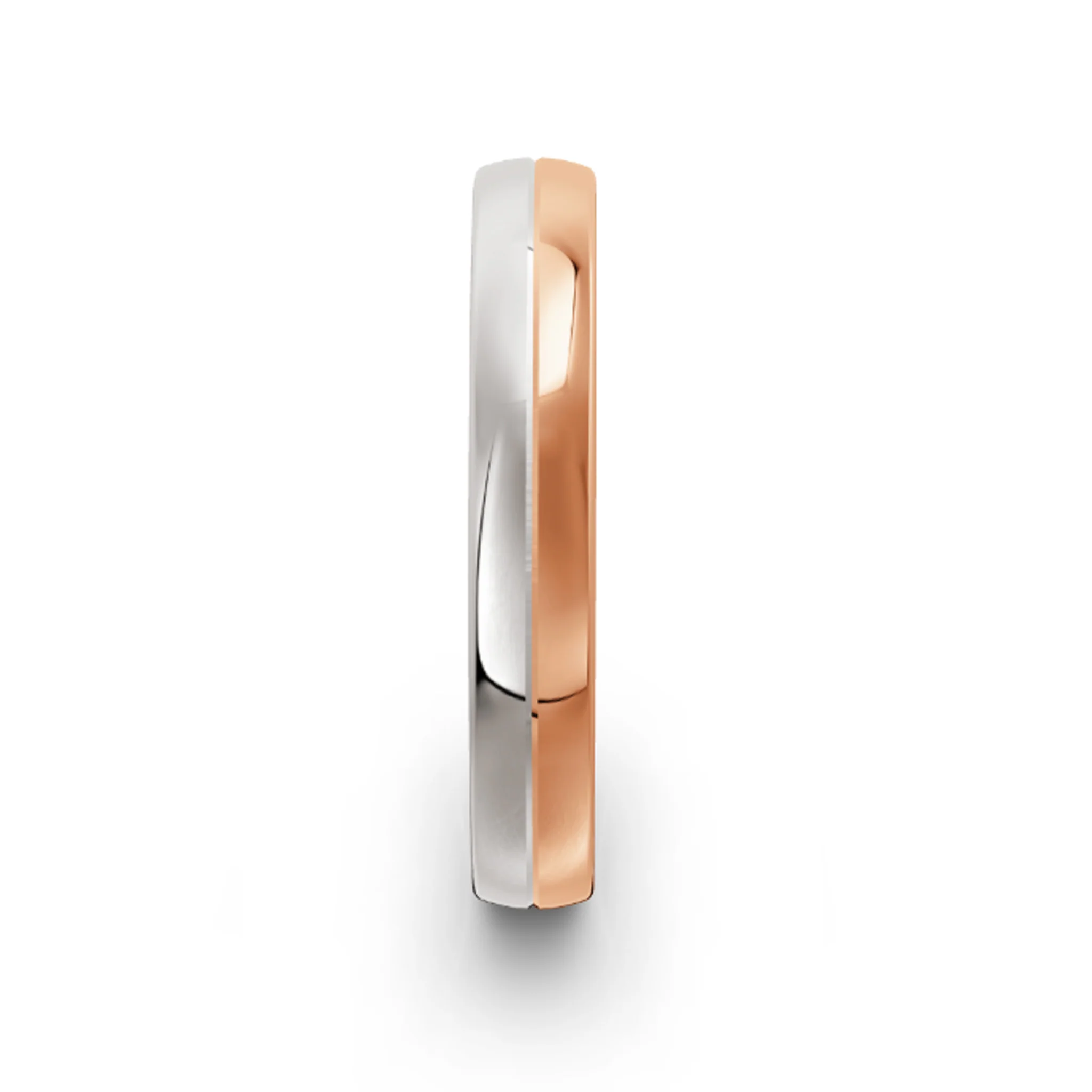 Women's Classic Two Tone Gold Ring - Image 5